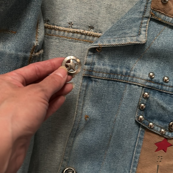 Don’t Mess With Texas Vintage Cowgirl Studded Vest - Picture 4 of 6